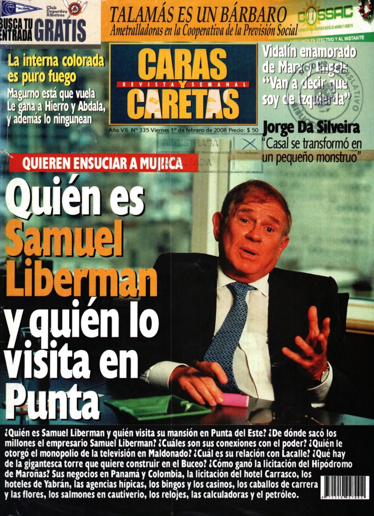 CARAS Y CARETAS del 01/02/2008